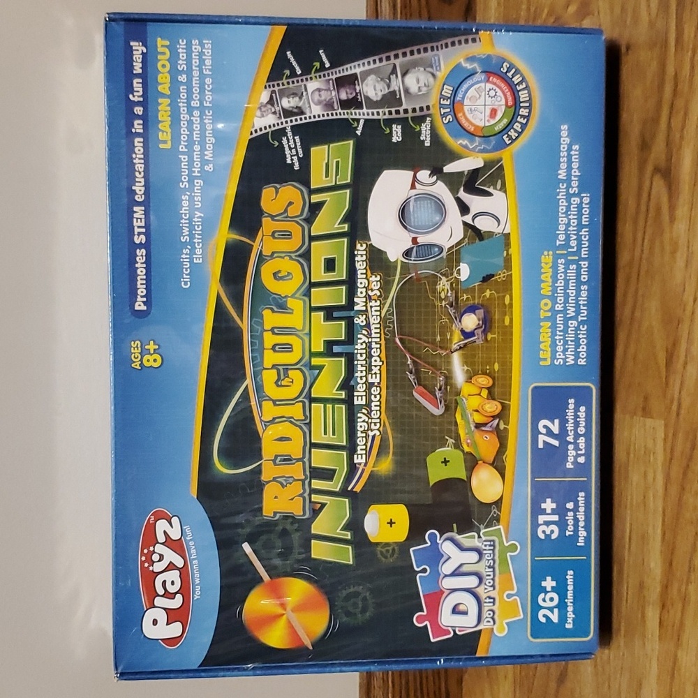 Playz Ridiculous Inventions: Energy, Electricity, & Magnetic Science Experiment
